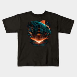 Ufo Attack - Necro Merch Kids T-Shirt